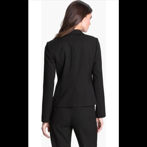 Halogen Three Button Pinstripe Blazer - Picture 15 of 15